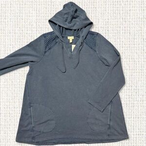 Lori Goldstein Thin Blue Hoodie